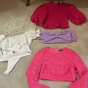 Lot of fun summer shirts size medium